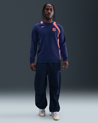 FC Barcelona Third Men's Nike Total 90 Soccer Crew-Neck Top. Nike.com